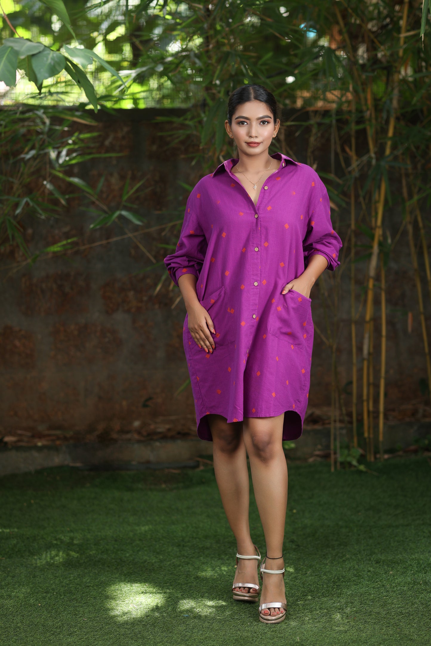 Mulberry Shirt Dress