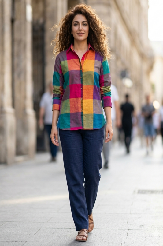 Smartie - Madras checks shirt