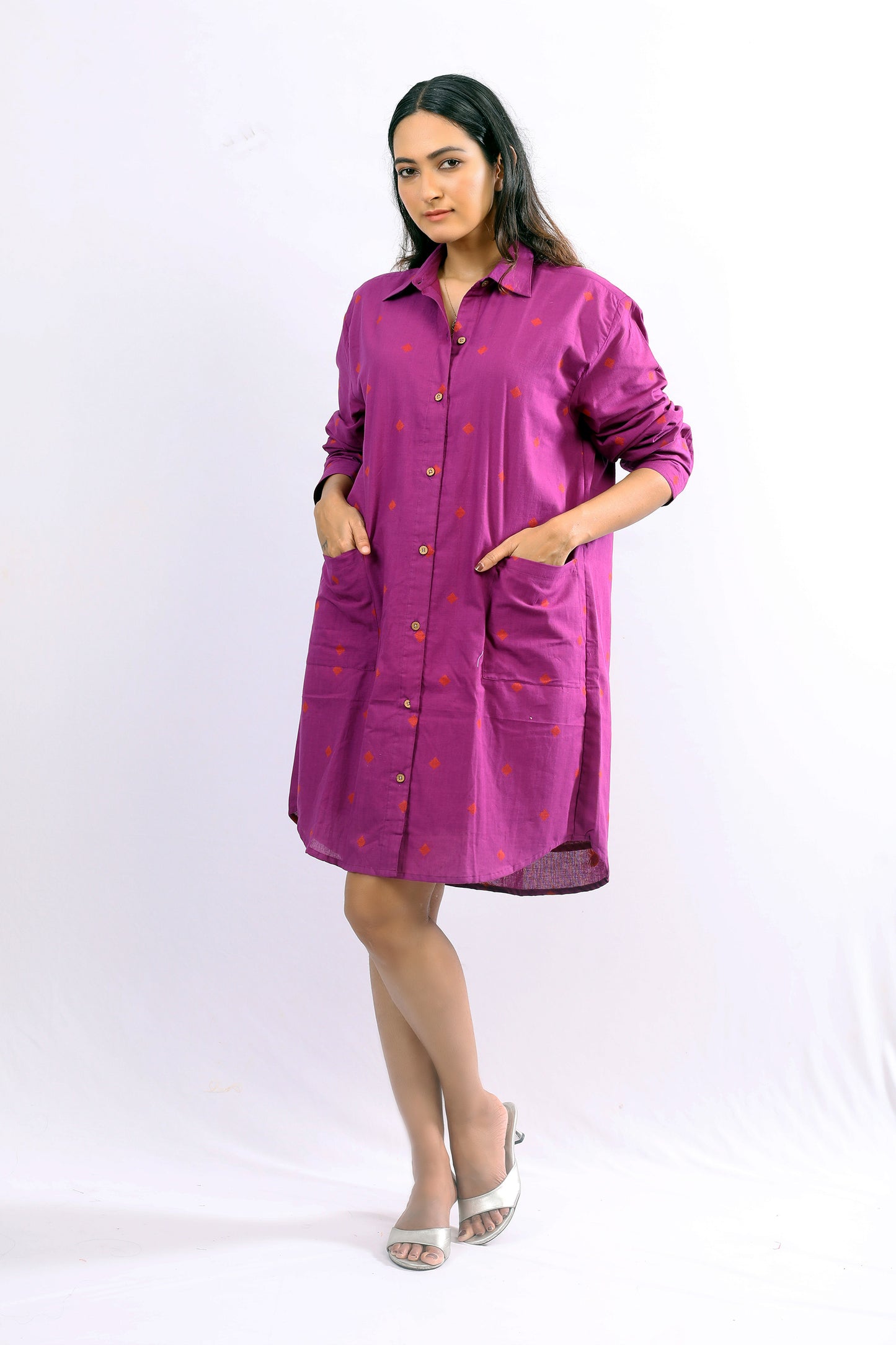 Mulberry Shirt Dress