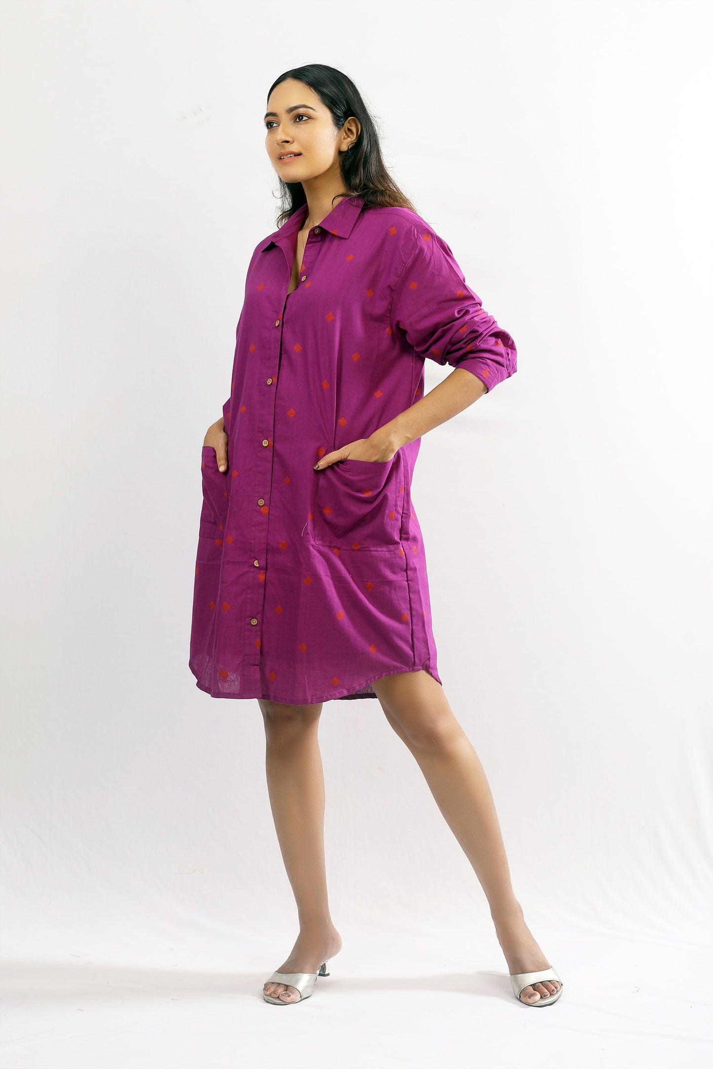 Mulberry Shirt Dress