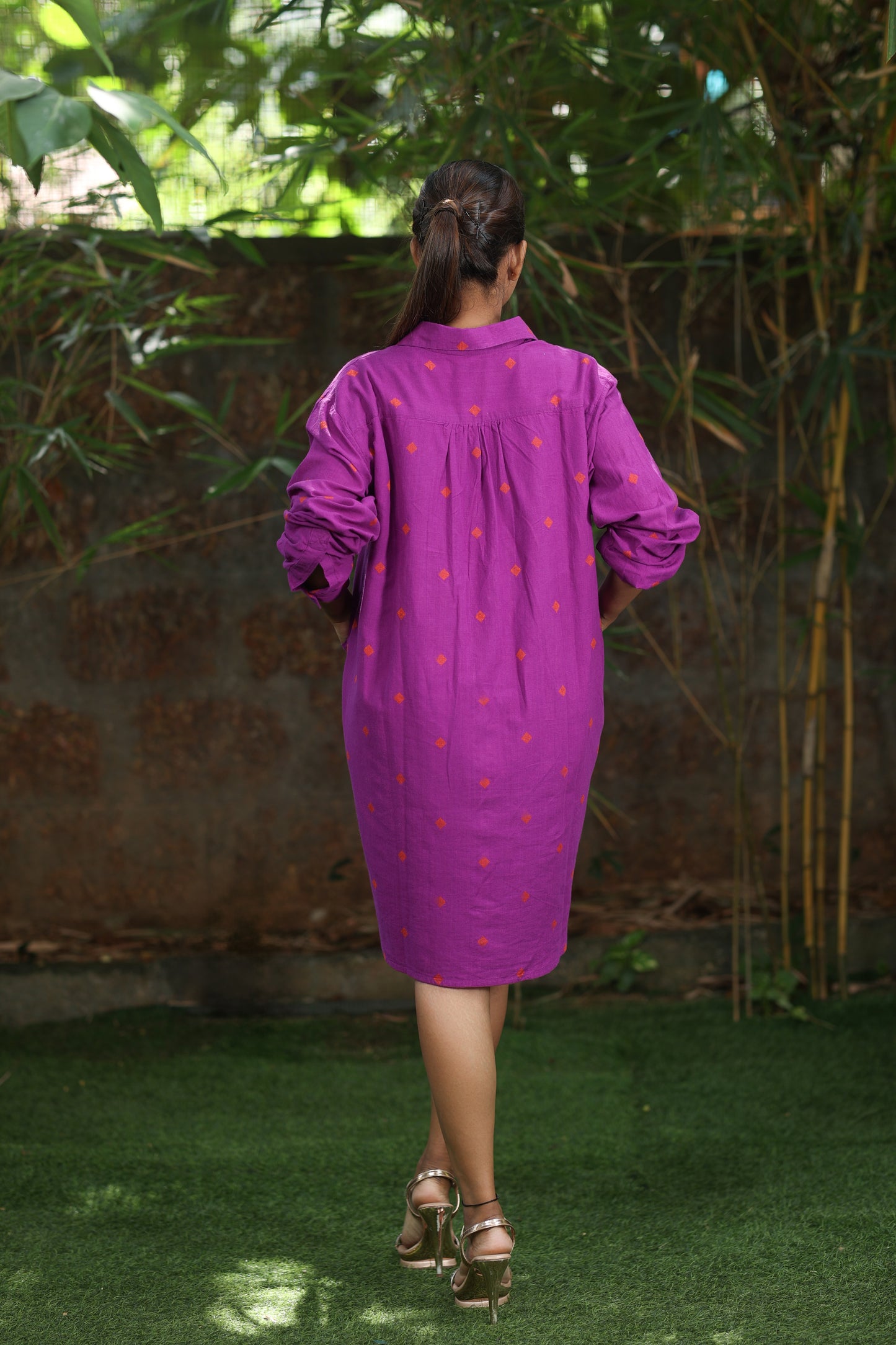 Mulberry Shirt Dress